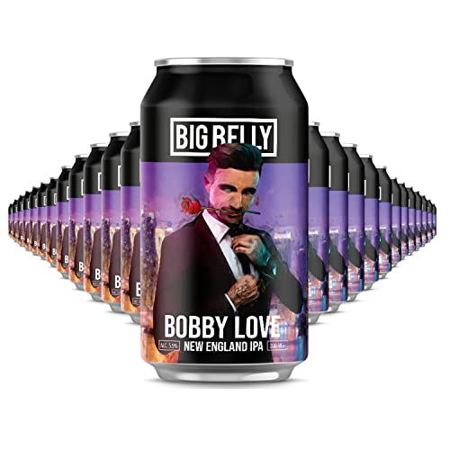 Big Belly `Bobby Love´New England IPA 5,5% (24 x 0,33l) ** Sparpack 22+2 GRATIS ** (inklusive 6,00 € Pfand) von Jean Jartin Beer