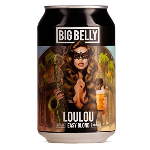 Big Belly `LouLou´ Easy Blond 6,3% (1 x 0,33l) inklusive 0,25 € Pfand von Jean Jartin Beer