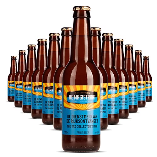 De Magistraat `De Dienstmeid Van De Rijksontvanger´ Fruchtbier 6,9% (12 x 0,33l) ** Sparpaket 11+1 GRATIS ** (inklusive 3,00 € Pfand) von Jean Jartin Beer