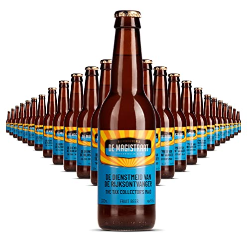 De Magistraat `De Dienstmeid Van De Rijksontvanger´ Fruchtbier 6,9% (24 x 0,33l) ** Sparpaket 22+2 GRATIS ** (inklusive 6,00 € Pfand) von Jean Jartin Beer
