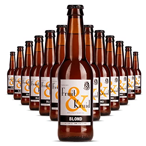 De Molen `Fruit & Kruid´ Blonde 6,2% (12 x 0,33l) ** Sparpaket 11+1 GRATIS ** (inklusive 3,00 € Pfand) von Jean Jartin Beer