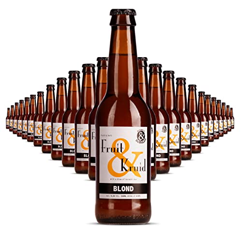 De Molen `Fruit & Kruid´ Blonde 6,2% (24 x 0,33l) ** Sparpaket 22+2 GRATIS ** (inklusive 6,00 € Pfand) von Jean Jartin Beer