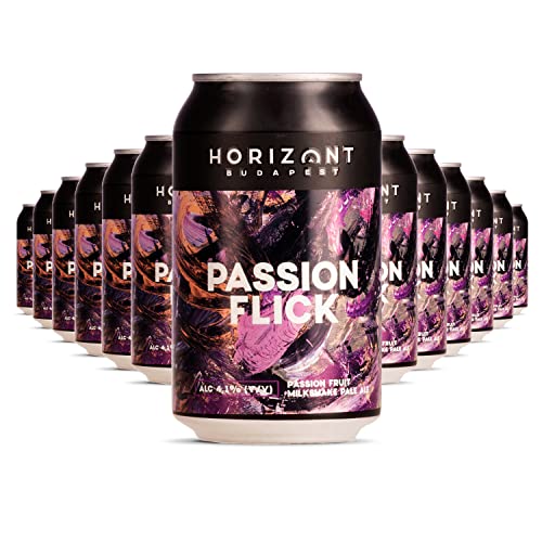 Horizont 'Passion Flick' Fruit Milkshake Pale Ale (12 x 0.33 l) **Sparpack 11+1 Gratis** - (inklusive 3,oo€ Pfand) von Jean Jartin Beer