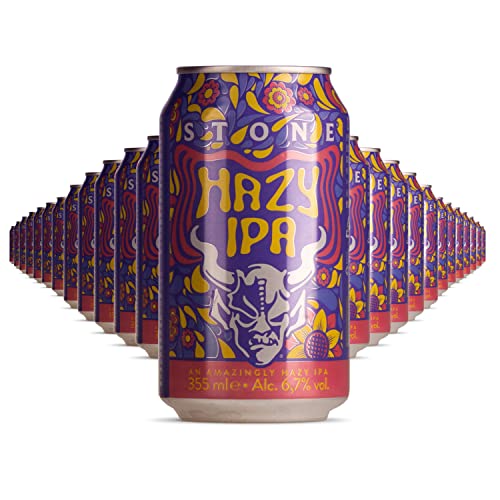 Stone Brewing `Stone Hazy IPA´ IPA 6,7% (24 x 0,355l) ** Sparpack 22+2 GRATIS ** inklusive 6,00 € Pfand) von Jean Jartin Beer