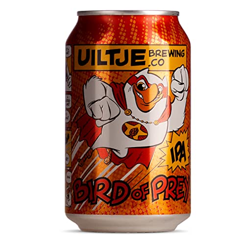 Uiltje `Bird of Prey´ IPA 5,8% (1 x 0,33l) inklusive 0,25 € Pfand von Jean Jartin Beer