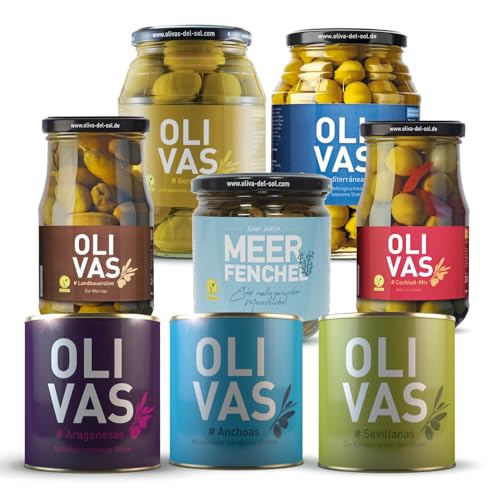 OLIVAS Oliven-Set # Eine kulinarische Reise durch die Olivenwelt Spaniens OLIVAS Oliven-Set # Eine kulinarische Reise durch die Olivenwelt Spaniens von Jean Jartin Oliva del Sol