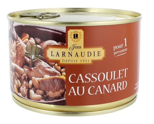 Jean Larnaudie Cassoulet de Castelnaudary au Canard - Ente und Würstchen Dose 420g Eintopf Jean Larnaudie Cassoulet de Castelnaudary au Canard - Ente und Würstchen Dose 420g Eintopf von Jean Larnaudie