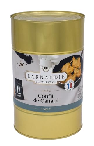 Jean Larnaudie Confit de Canard 12 Cuisses - Entenkeulen Enten-Confit 3825g Jean Larnaudie Confit de Canard 12 Cuisses - Entenkeulen Enten-Confit 3825g von Jean Larnaudie