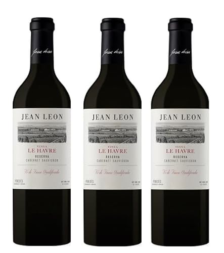 3x 0,75l - 2020er - Jean Leon - Vinya Le Havre - Cabernet Sauvignon - Penedès D.O.P. - Spanien - Rotwein trocken 3x 0,75l - 2020er - Jean Leon - Vinya Le Havre - Cabernet Sauvignon - Penedès D.O.P. - Spanien - Rotwein trocken von Jean Leon