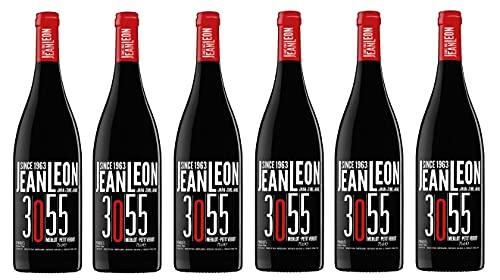 6x 0,75l - 2023er - Jean Leon - 3055 - Merlot & Petit Verdot - Penedès D.O.P. - Spanien - Rotwein trocken 6x 0,75l - 2023er - Jean Leon - 3055 - Merlot & Petit Verdot - Penedès D.O.P. - Spanien - Rotwein trocken von Jean Leon