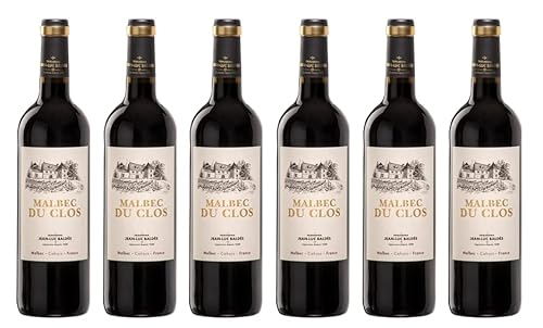 6x 0,75l - 2022er - Jean-Luc Baldès - Malbec du Clos - Cahors A.O.P. - Frankreich - Rotwein trocken 6x 0,75l - 2022er - Jean-Luc Baldès - Malbec du Clos - Cahors A.O.P. - Frankreich - Rotwein trocken von Jean-Luc Baldès