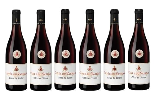 6x 0,75l - 2023er - Jean-Marc Diffonty - Cuvée du Vatican - Côtes-du-Rhône A.O.P. - Frankreich - Rotwein trocken 6x 0,75l - 2023er - Jean-Marc Diffonty - Cuvée du Vatican - Côtes-du-Rhône A.O.P. - Frankreich - Rotwein trocken von Jean-Marc Diffonty