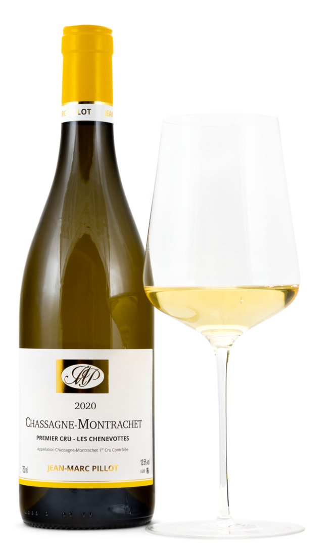 2020 Chassagne-Montrachet Blanc Premier Cru AC "Les Chevenottes" von Jean Marc Pillot