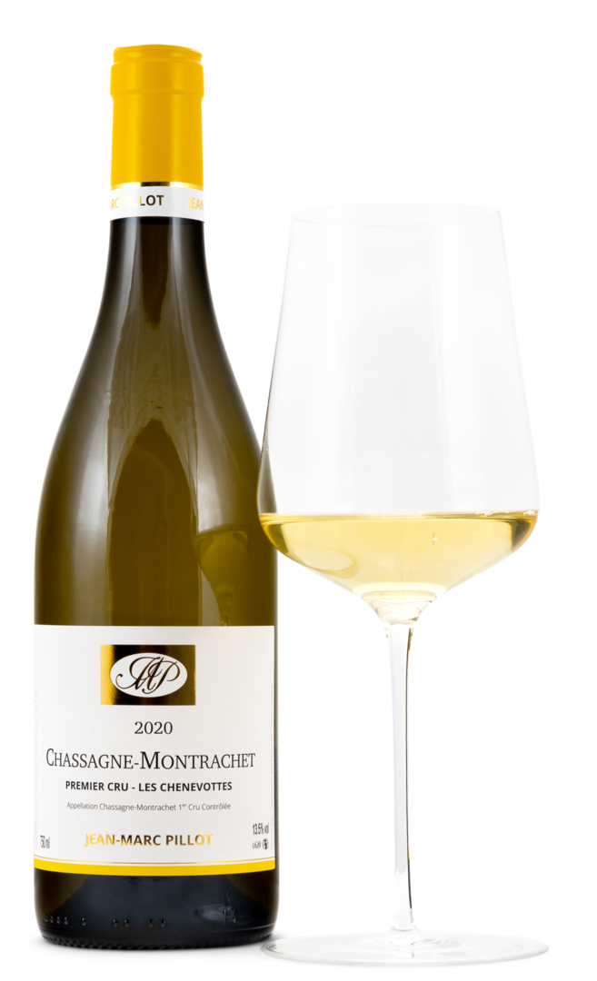 2020 Chassagne-Montrachet Blanc Premier Cru AC "Les Chevenottes" von Jean Marc Pillot