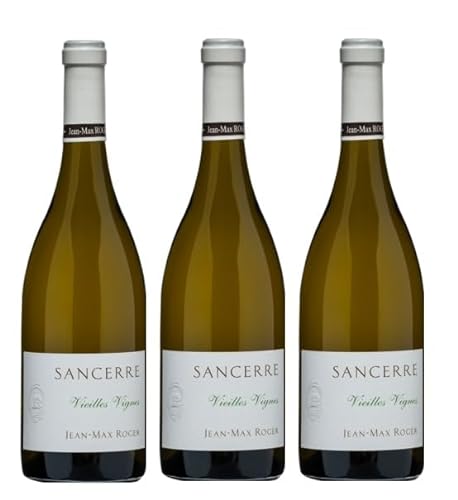 3x 0,75l - 2021er - Jean-Max Roger - Vieilles Vignes - Sancerre A.O.P. - Loire - Frankreich - Weißwein trocken von Jean-Max Roger