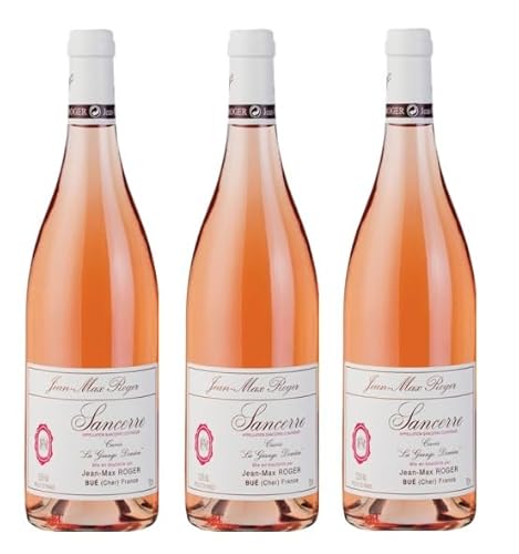 3x 0,75l - 2023er - Jean-Max Roger - Cuvée La Grange Dimière - Rosé - Sancerre A.O.P. - Loire - Frankreich - Roséwein trocken 3x 0,75l - 2023er - Jean-Max Roger - Cuvée La Grange Dimière - Rosé - Sancerre A.O.P. - Loire - Frankreich - Roséwein trocken von Jean-Max Roger