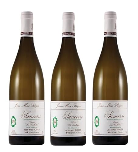 3x 0,75l - 2023er - Jean-Max Roger - Cuvée Les Caillottes - Sancerre A.O.P. - Loire - Frankreich - Weißwein trocken 3x 0,75l - 2023er - Jean-Max Roger - Cuvée Les Caillottes - Sancerre A.O.P. - Loire - Frankreich - Weißwein trocken von Jean-Max Roger