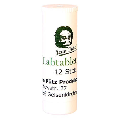 Labtabletten 12 Stück, für die Quark und Frischkäse Herstellung Jean Pütz Original Labtabletten 12 Stück, für die Quark und Frischkäse Herstellung Jean Pütz Original von Jean Pütz Original
