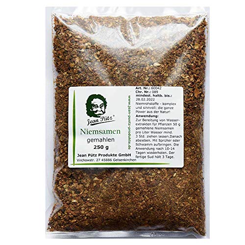 Jean Pütz Original Niemsamen (Neemsamen), gemahlen 250 gr von Jean Putz
