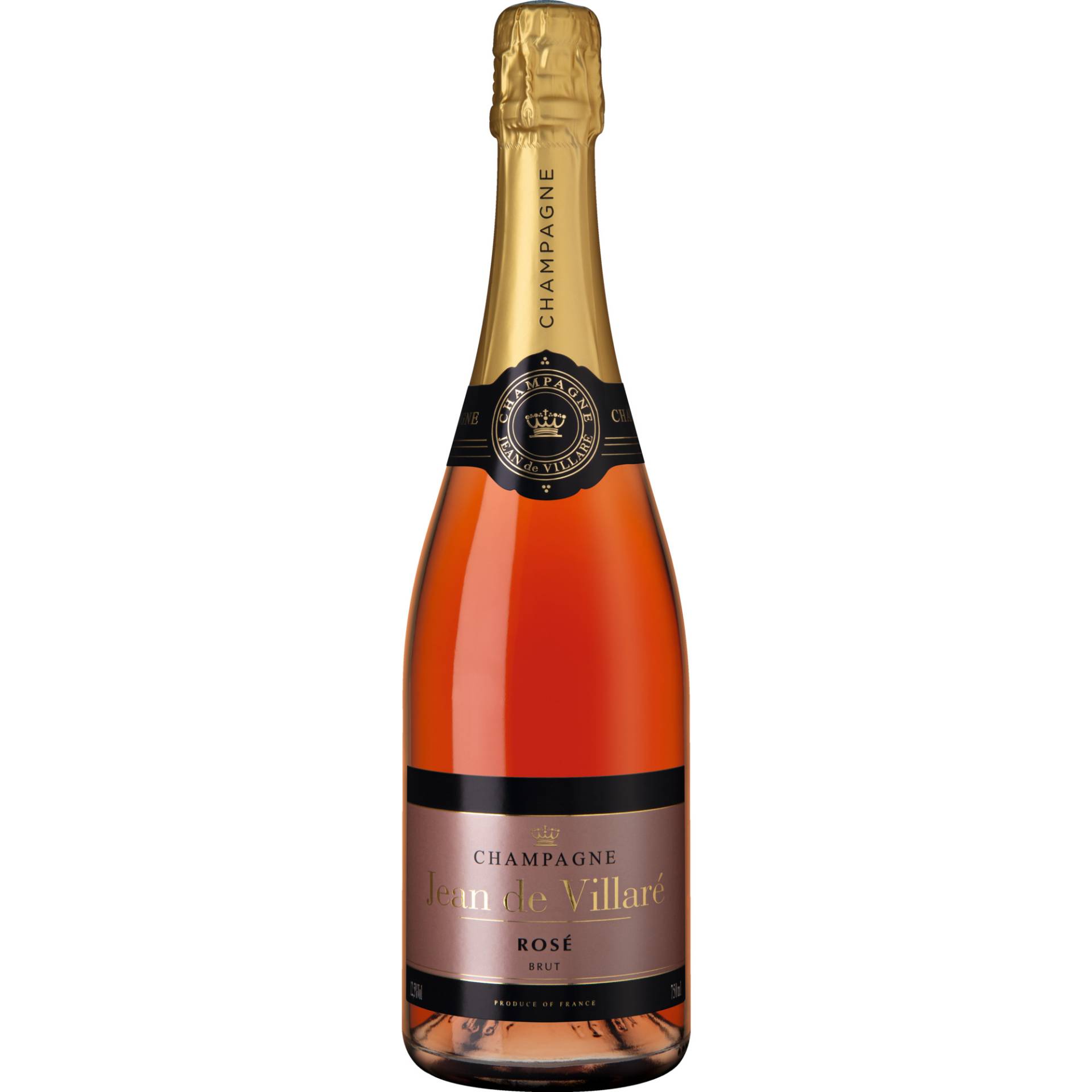 Champagne Jean de Villaré Rosé, Brut, Champagne AC, Champagne, Schaumwein Champagne Jean de Villaré Rosé, Brut, Champagne AC, Champagne, Schaumwein von Jean de Villaré, 02310 Charly-Sur-Marne, France