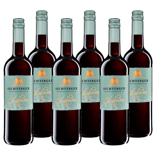 Jechtinger Glühwein rot - vollmundig fruchtiger Glühwein - der Klassiker, perfekt für die kalte Weihnachts- & Winterzeit - Anbaugebiet Kaiserstuhl (6 x 0,75 l) von Jechtinger Weinmanufaktur eG