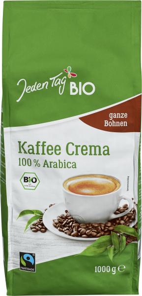 Jeden Tag Bio Kaffee Crema ganze Bohne von Jeden Tag Bio