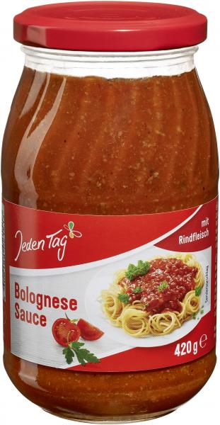 Jeden Tag Bolognese Sauce mit Rindfleisch von Jeden Tag