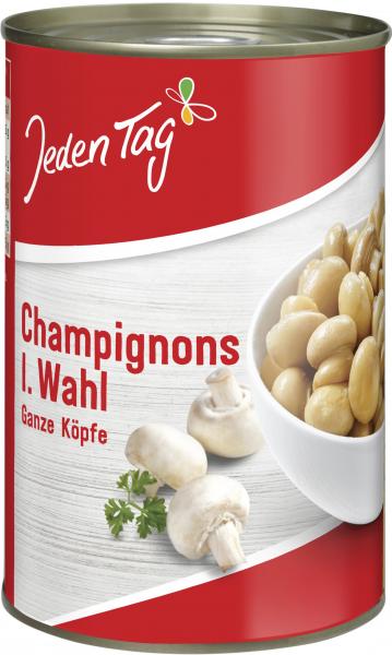 Jeden Tag Champignons I. Wahl ganze Köpfe von Jeden Tag