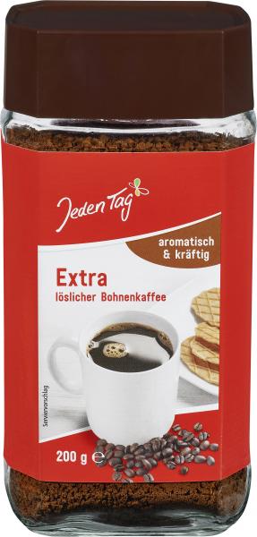 Jeden Tag Extra löslicher Bohnenkaffee von Jeden Tag