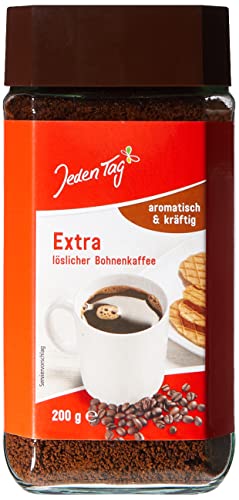Jeden Tag Extra löslicher Bohnenkaffee, 200 g Jeden Tag Extra löslicher Bohnenkaffee, 200 g von Jeden Tag