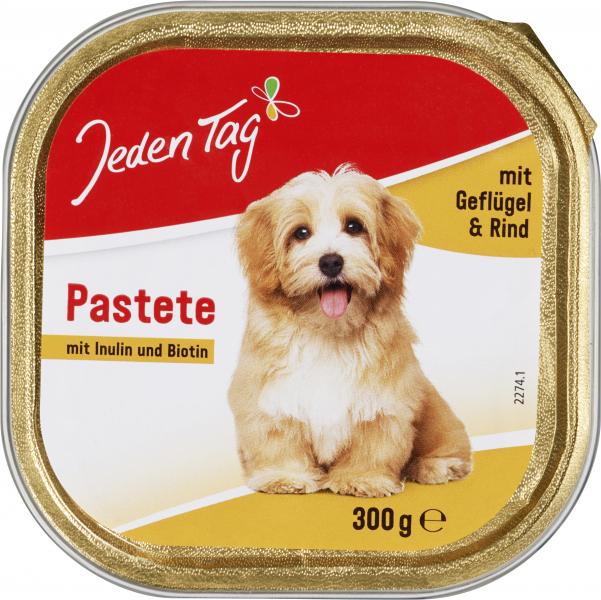 Jeden Tag Feine Pastete mit Geflügel & Rind von Jeden Tag