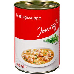 Jeden Tag Festtagssuppe, 12er Pack (12 x 400ml) von Jeden Tag