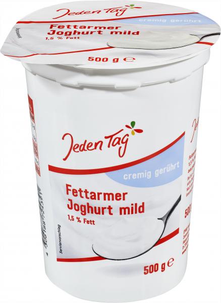 Jeden Tag Fettarmer Joghurt mild 1,5% von Jeden Tag