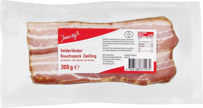 Jeden Tag Gelderländer Bauchspeck Zwilling von Jeden Tag