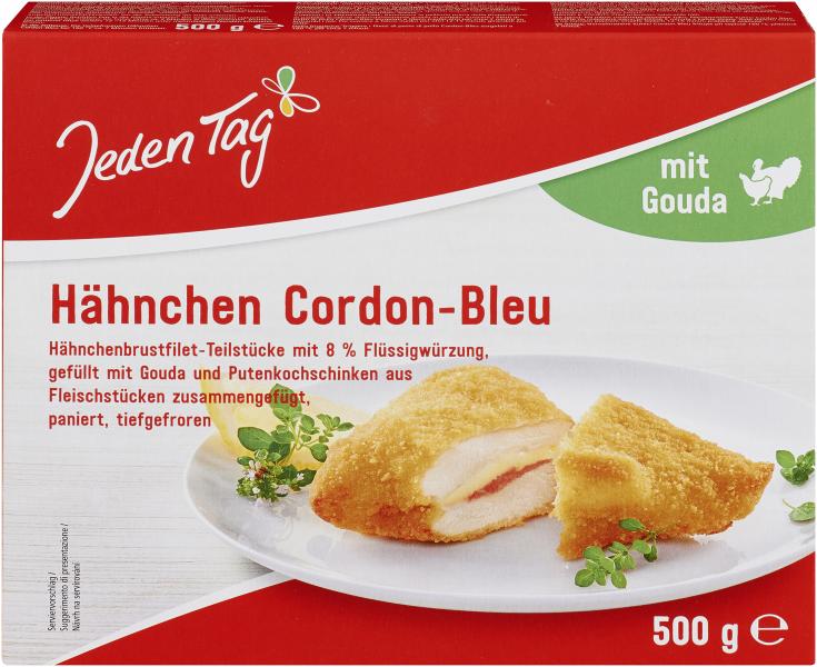 Jeden Tag Hähnchen Cordon-Bleu von Jeden Tag