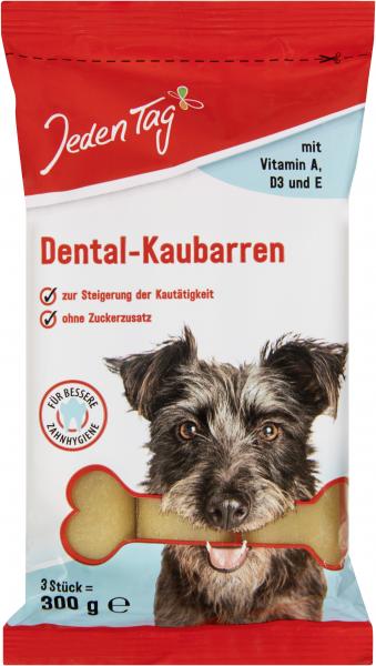 Jeden Tag Hund Dental-Kaubarren von Jeden Tag