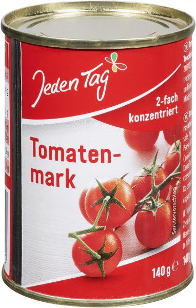 Jeden Tag Tomatenmark 2-fach konzentriert Jeden Tag Tomatenmark 2-fach konzentriert von Jeden Tag