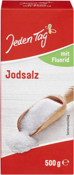Jeden Tag Jodsalz mit Fluorid von Jeden Tag