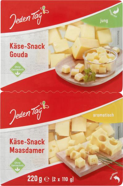 Jeden Tag Käse-Snack Gouda/Maasdamer Jeden Tag Käse-Snack Gouda/Maasdamer von Jeden Tag