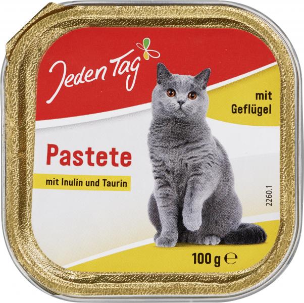 Jeden Tag Katze Feine Pastete mit Stückchen mit Geflügel Jeden Tag Katze Feine Pastete mit Stückchen mit Geflügel von Jeden Tag