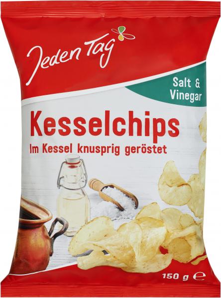Jeden Tag Kesselchips Salt & Vinegar Jeden Tag Kesselchips Salt & Vinegar von Jeden Tag