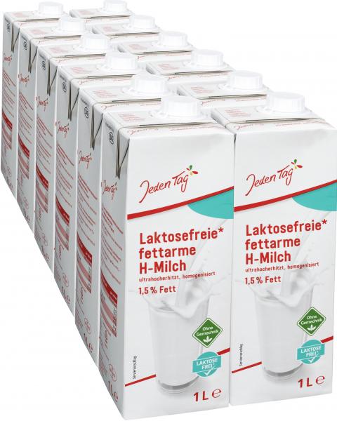 Jeden Tag Laktosefreie H-Milch 1,5% Jeden Tag Laktosefreie H-Milch 1,5% von Jeden Tag