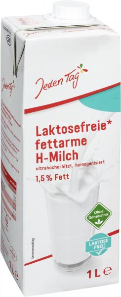 Jeden Tag Laktosefreie fettarme H-Milch 1,5% von Jeden Tag