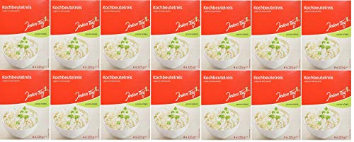 Jeden Tag Langkornreis Kochbeutel, 14er Pack (14 x 500 g) von Jeden Tag