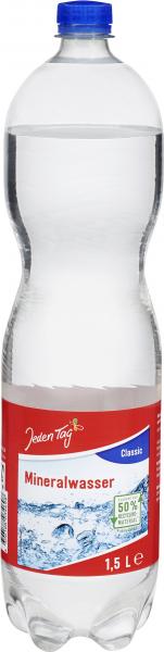 Jeden Tag Mineralwasser classic PET (Einweg) von Jeden Tag