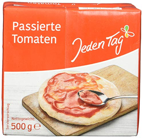 Jeden Tag Passierte Tomaten, 12-er Pack (12 x 500 g) von Jeden Tag