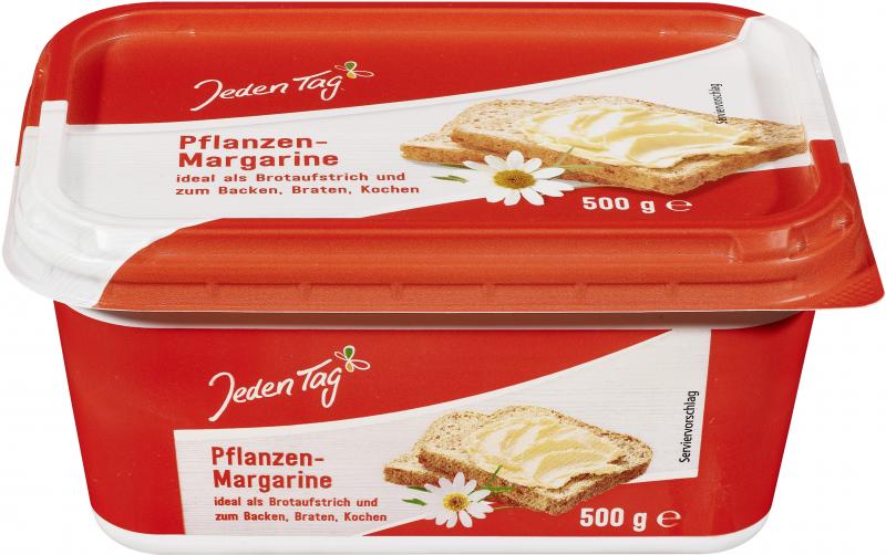 Jeden Tag Pflanzenmargarine von Jeden Tag