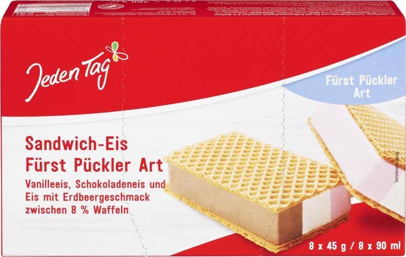 Jeden Tag Sandwich-Waffeln von Jeden Tag
