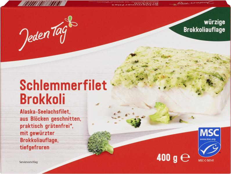 Jeden Tag Schlemmerfilet Brokkoli von Jeden Tag