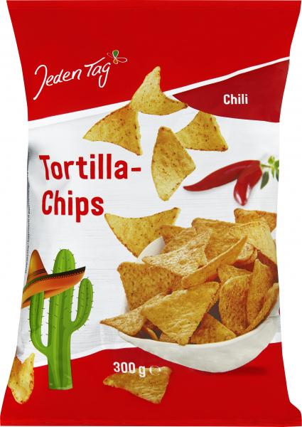 Jeden Tag Tortilla Chips Chili von Jeden Tag